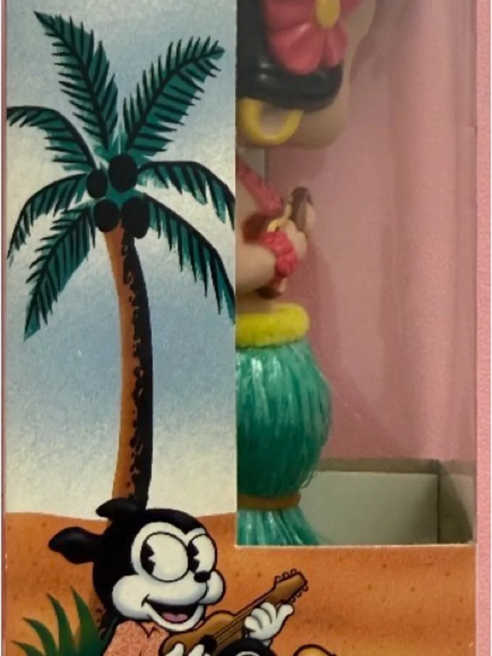 VINTAGE Green Hula Betty Boop Figurine
